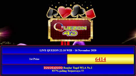 live draw quezoon  Nama situs: result togel quezon hari ini